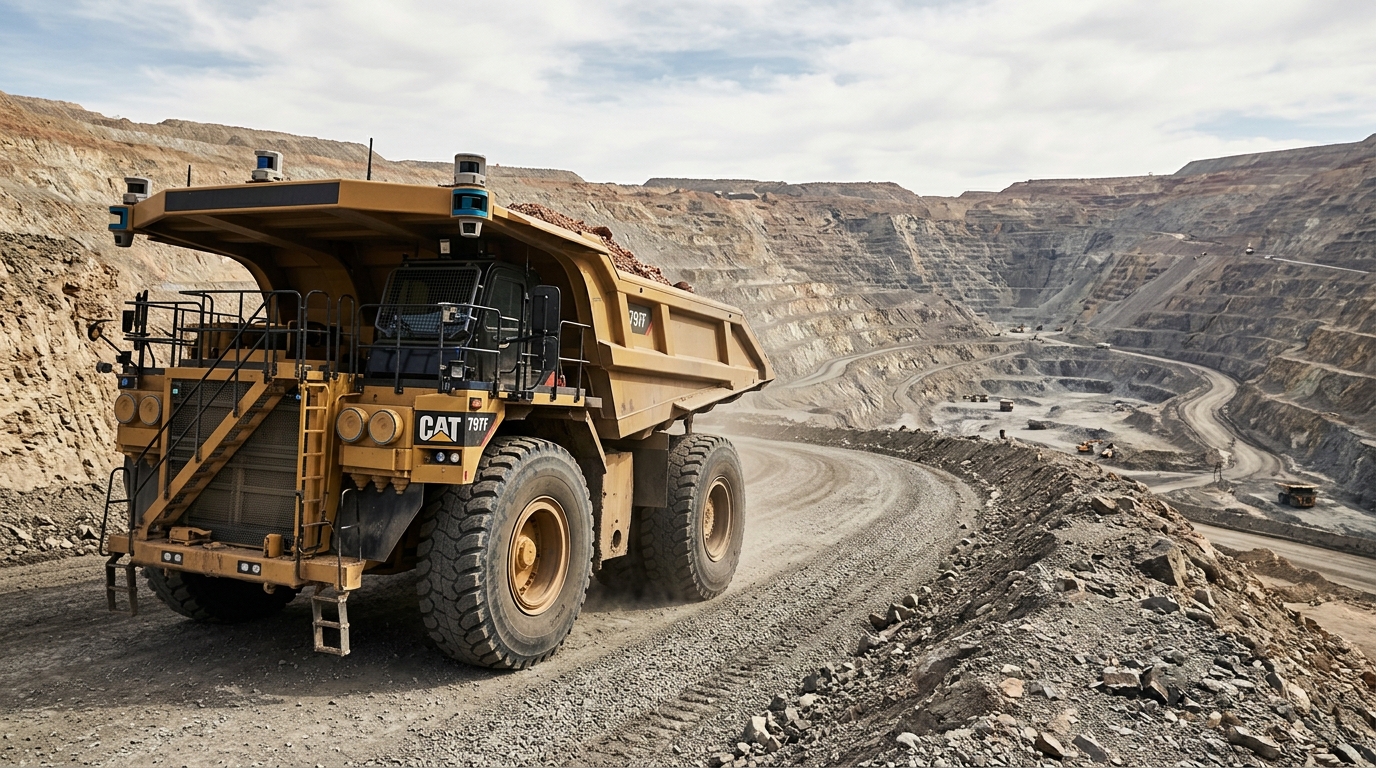 $310M Bet: Autonomous Trucks Make Stranded Mines Viable