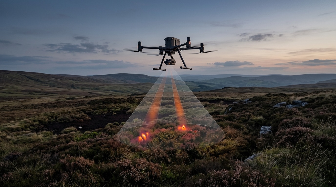 Aerial Search for Missing Persons: What Thermal and Search Patterns Deliver