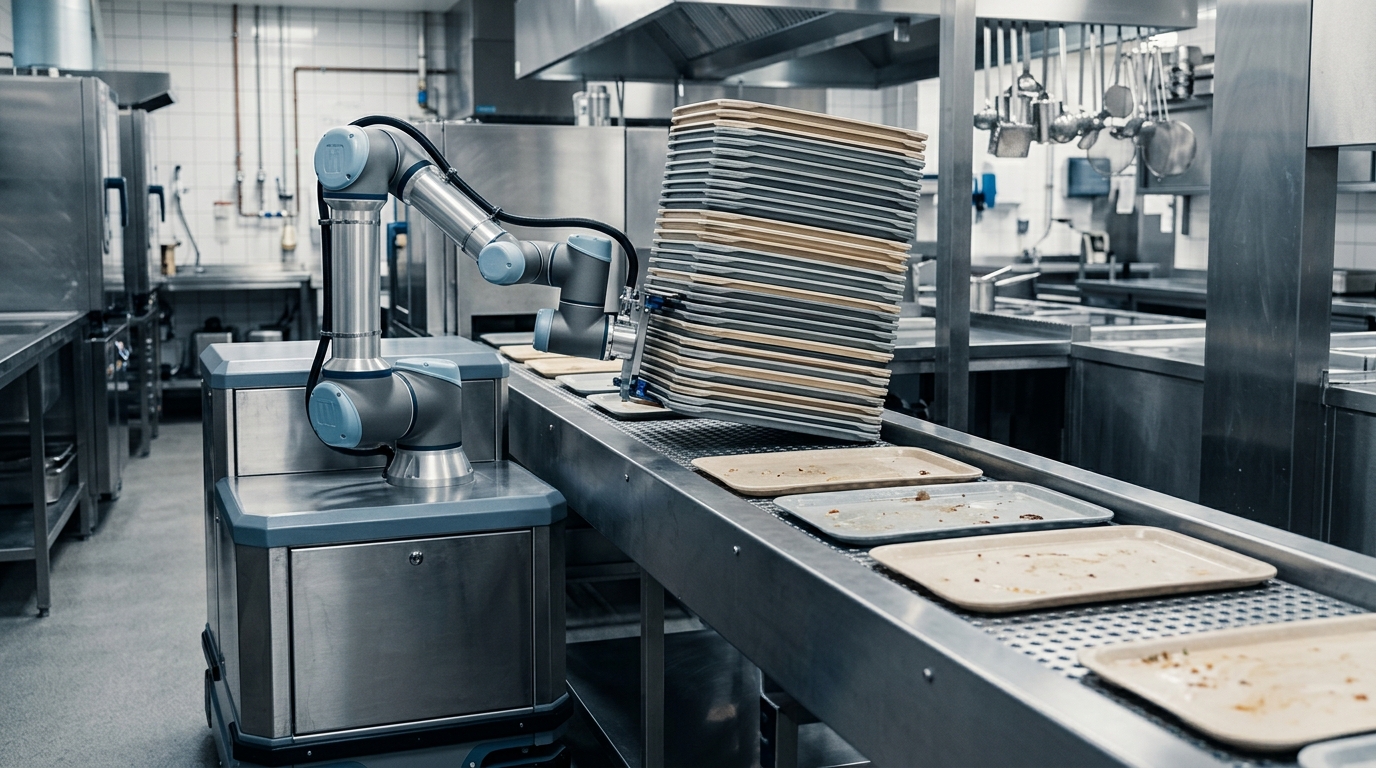 Dishroom First: Why Warewashing Leads Kitchen Automation