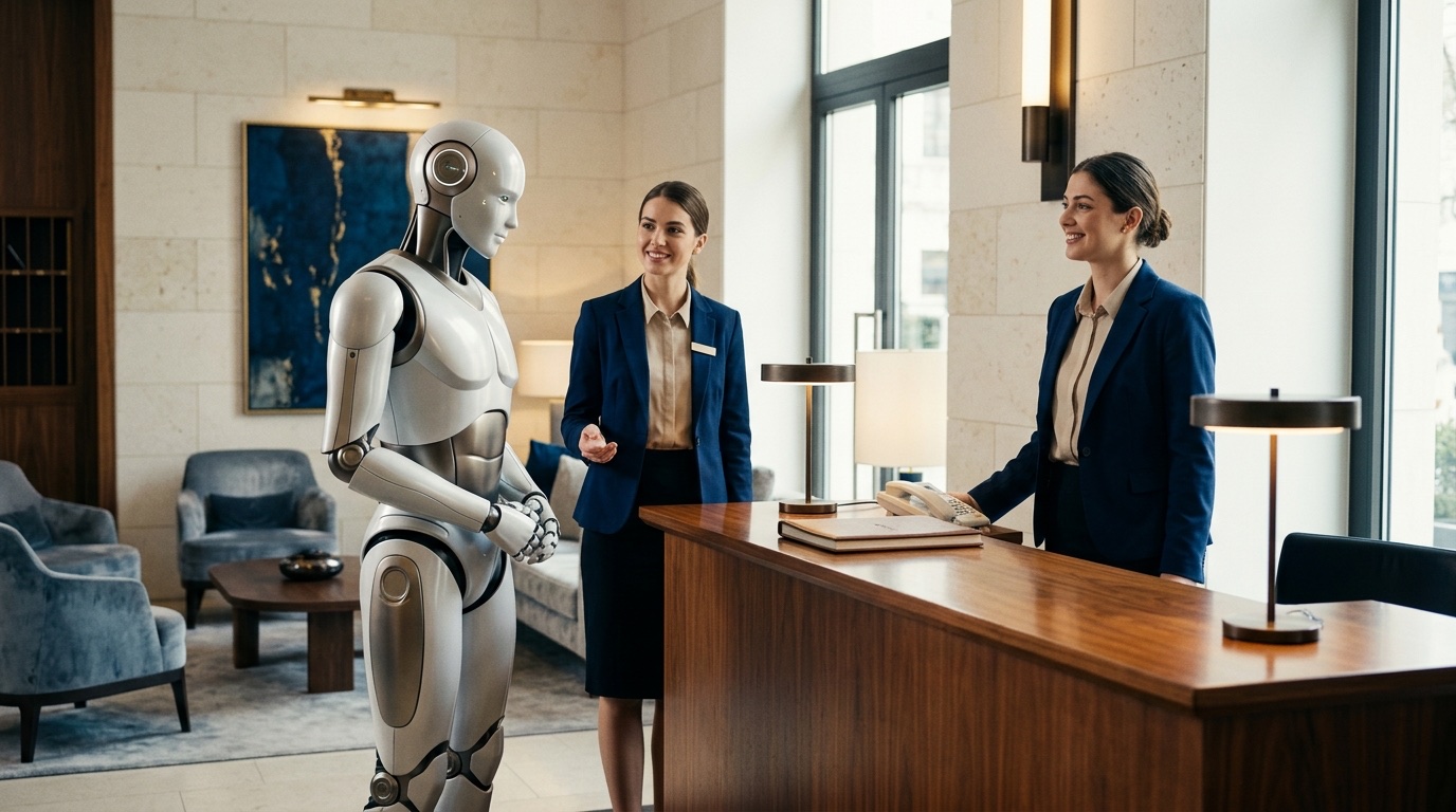 Humanoide Roboter im Hotel: Was die PLAZA-Ankündigung für Betreiber bedeutet