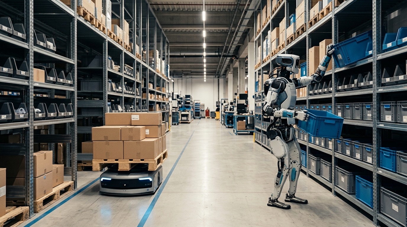 Humanoids vs. AMRs: 2026 Warehouse Automation Guide