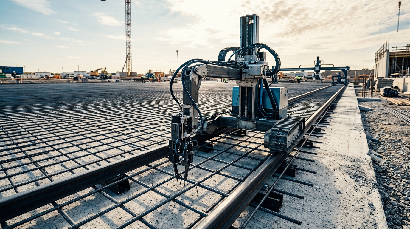 Rebar-Tying Robots: What Construction Sites Automate First