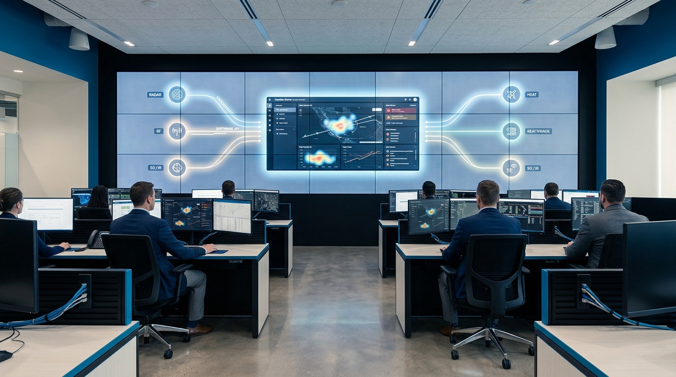 Counter-drone systems for critical infrastructure and events