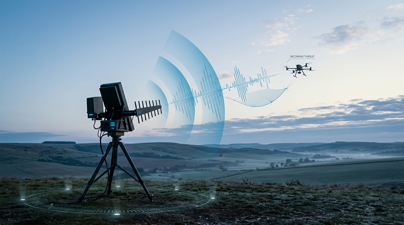 Drohnenabwehr: Funktionsweise von C-UAS-Systemen