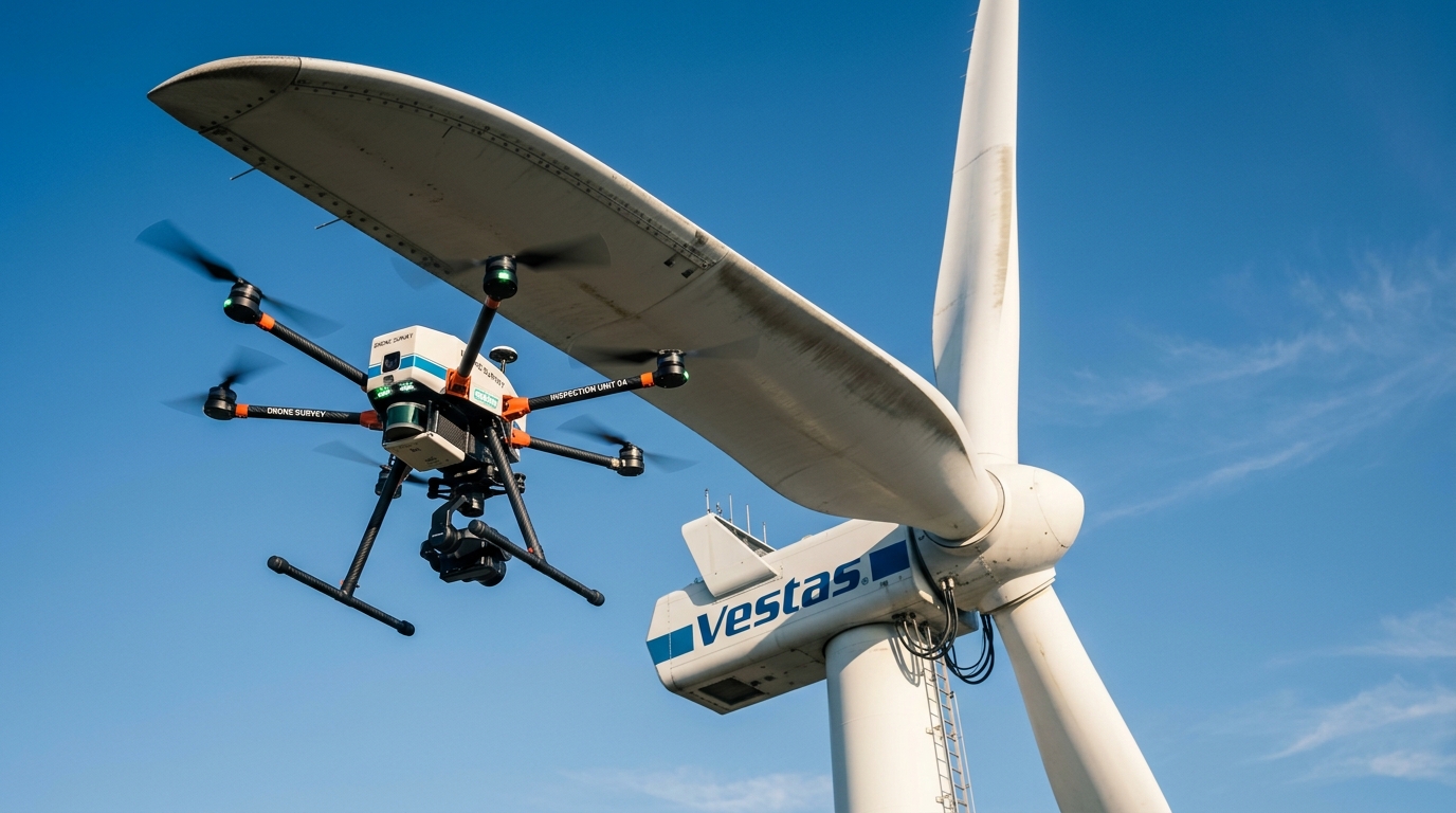 Drohneninspektion von Windkraftanlagen: Ablauf, Regulatorik und Datenprodukte